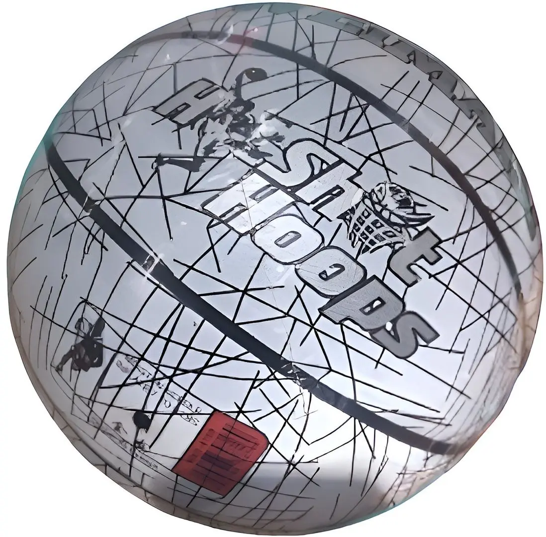 Minge de baschet reflectorizanta Sport Nr.7 DWS040344 (Silver)