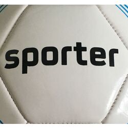 Minge de fotbal Sporter MFP-21104 (White/Grey) Thumb
