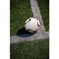 Minge de fotbal Sportica Shooter (White/Black) Thumb