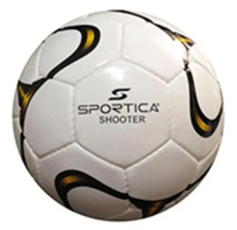 Minge de fotbal Sportica Shooter (White/Black)