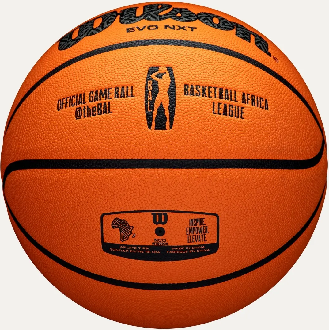 Minge de baschet Wilson Evo NXT Africa League R.7 (Orange/Brown)