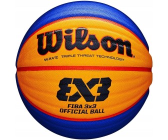 Minge de baschet Wilson Fiba 3x3 Official WZ1001808XB6F R.6 (Yellow/Blue)