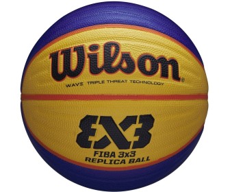 Мяч баскетбольный Wilson Fiba 3x3 Replica Ball (Blue/Yellow)