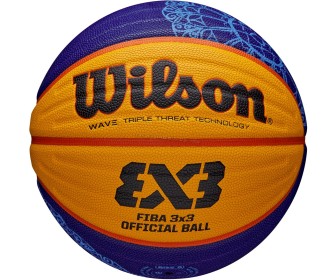 Мяч баскетбольный Wilson Fiba 3x3 Replica WZ3015001XB6F R.6 (Yellow/Blue)