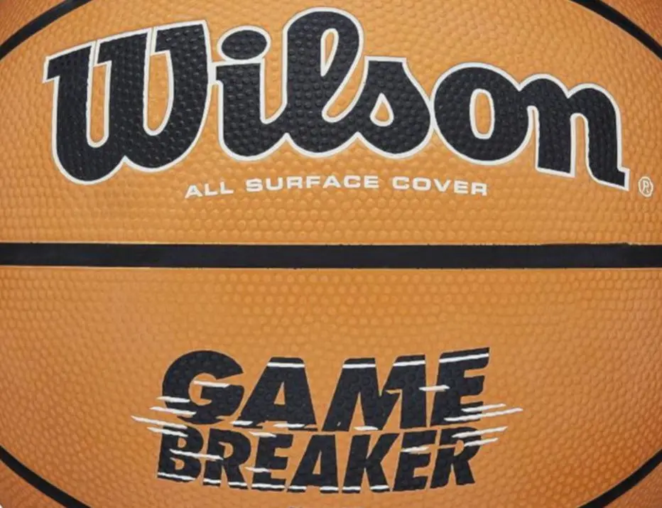 Minge baschet Wilson Game Breaker WTB0050XB07 R.7 (Orange)
