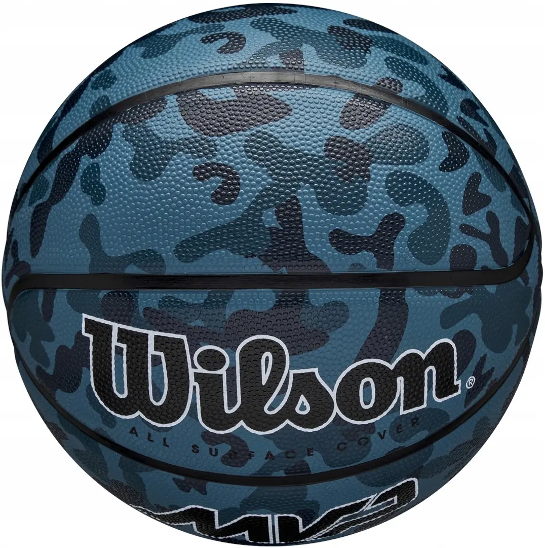 Minge de baschet Wilson MVP Camo R.7 (Blue)