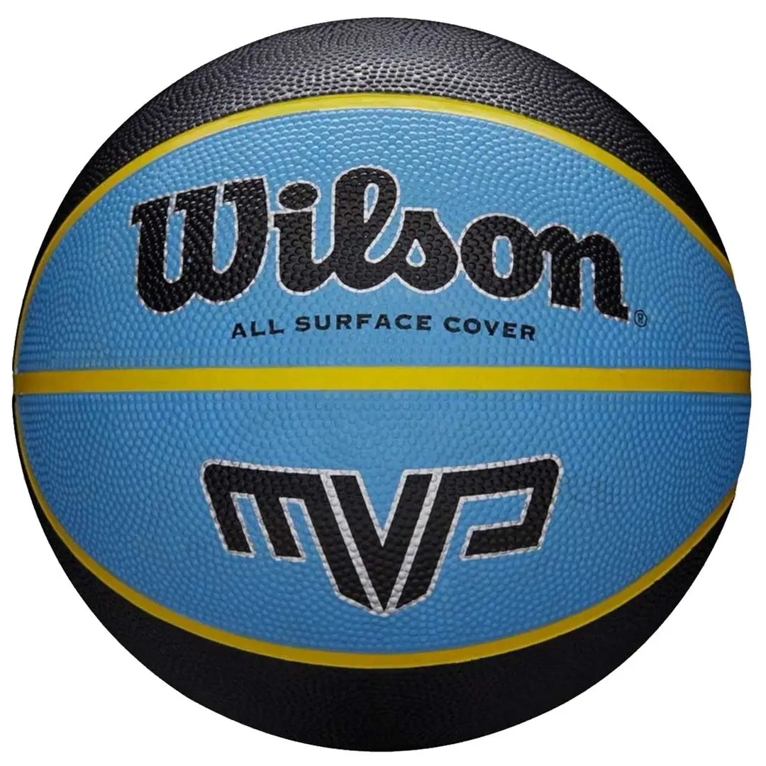 Мяч баскетбольный Wilson MVP WTB9019XB07 N.7 (Black/Blue)