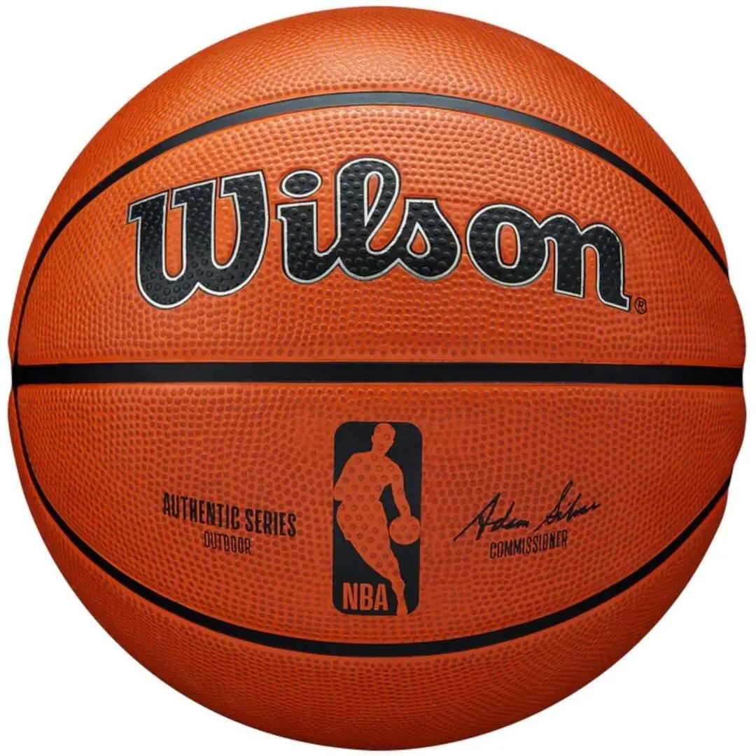 Minge de baschet Wilson NBA Authentic Series Outdoor R.7 (Orange)