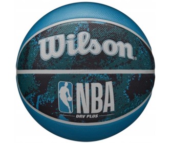 Мяч баскетбольный Wilson NBA DRV Plus Vibe WZ30126 R.7 (Blue/Black)