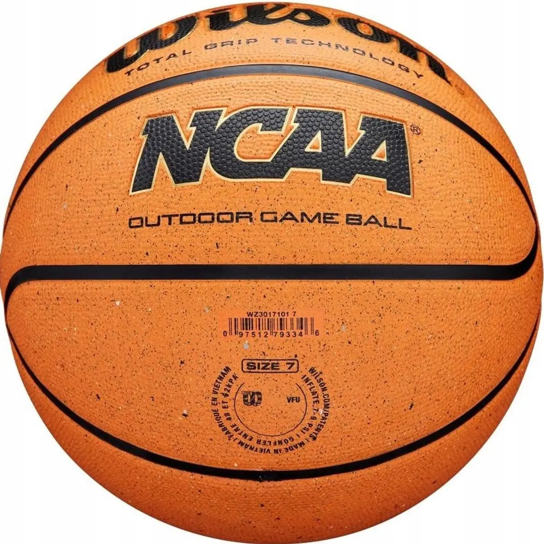 Minge de baschet Wilson NCAA Outdoor Game R.6 (Orange)