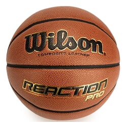 Minge de baschet Wilson Reaction Pro 295 WTB10137XB07 R.7 (Orange) Thumb