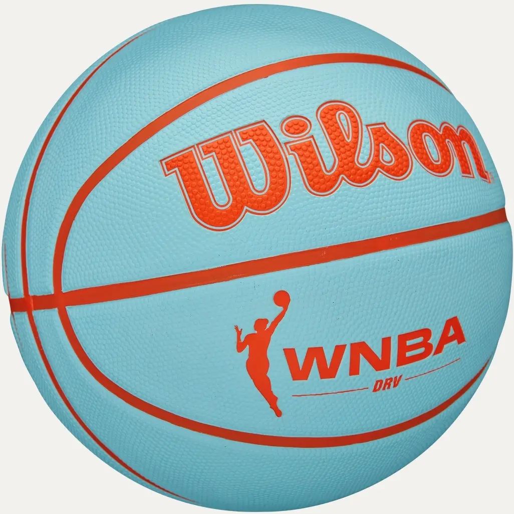 Minge de baschet Wilson WNBA DRV WZ30066 R.6 (Aqua/Orange) - 2