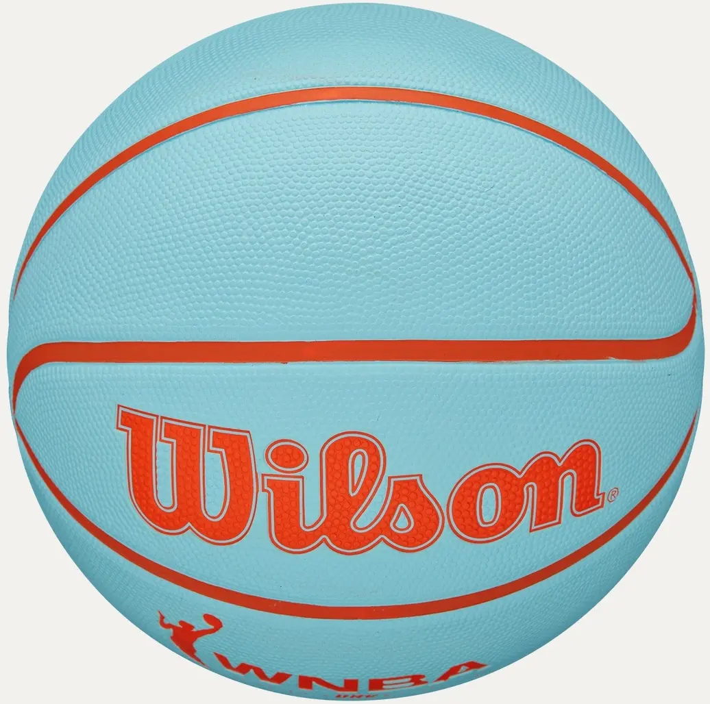 Minge de baschet Wilson WNBA DRV WZ30066 R.6 (Aqua/Orange) - 3