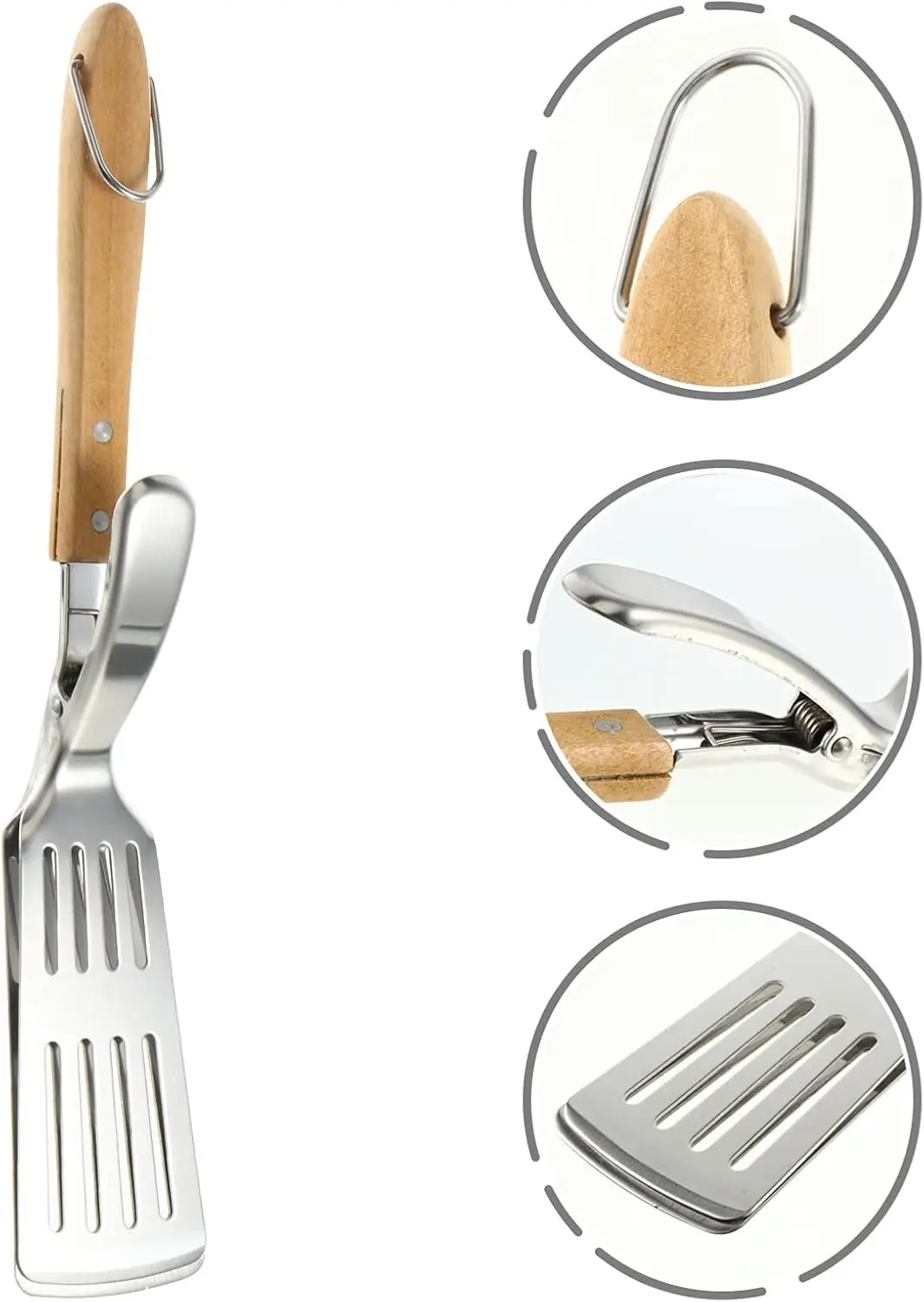 Spatula-cleste 2in1 BBQ 53906 (Inox/Wood) - 3
