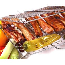 Решетка для гриля BBQ 20853 22x35cm (Inox) Thumb