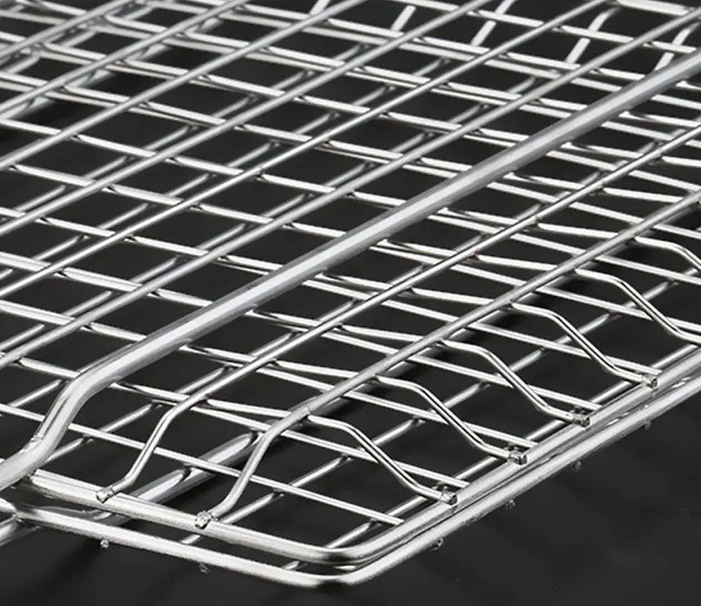 Решетка для гриля BBQ 44839 40x30x6.6cm (Inox)