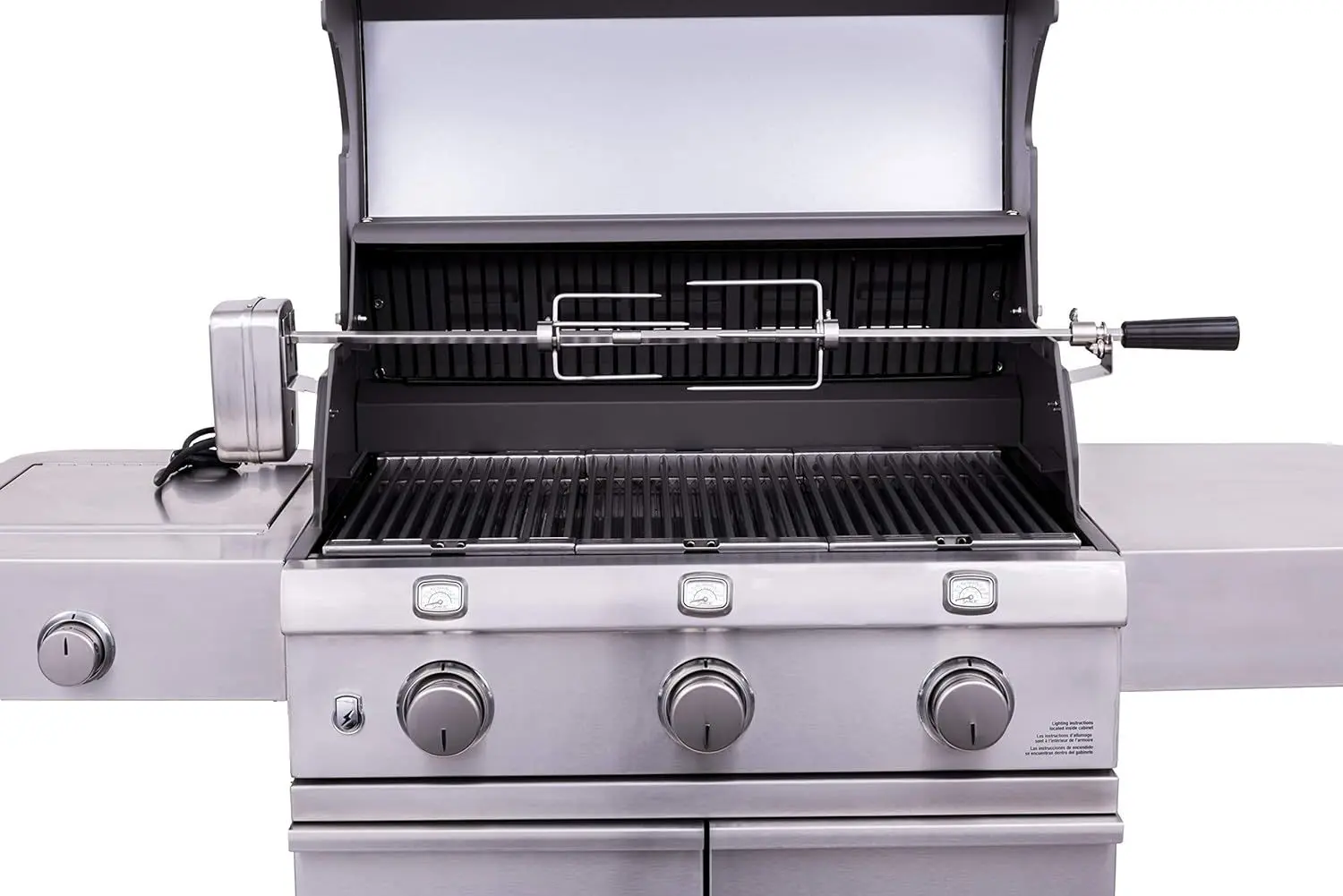 Электровертел для мангала Char-Broil Premium 140103 (Silver) - 2