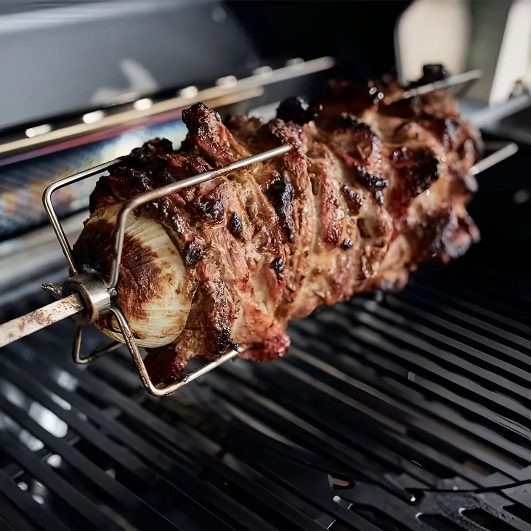 Rotișor electric pentru grătar Enders Kansas Pro 3 (Black/Silver) - 3