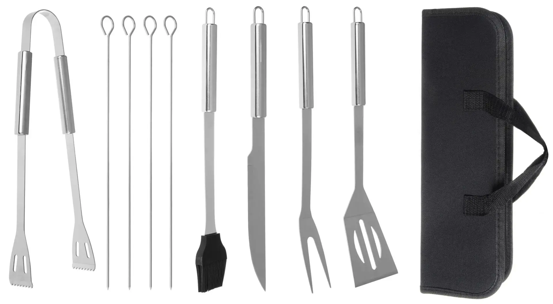 Set pentru gratar Kaminer 13001 (Silver/Black)