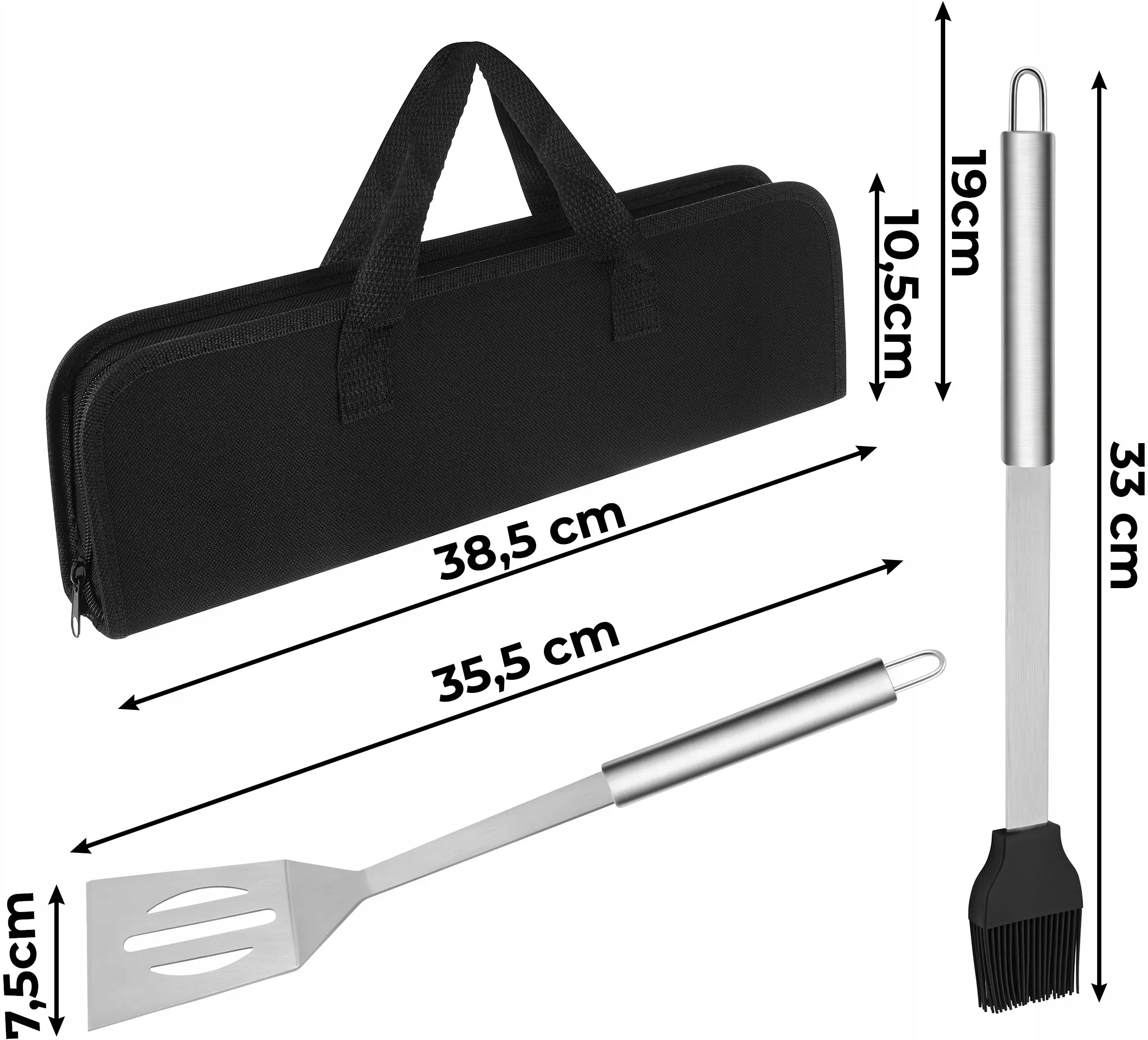 Set pentru gratar Kaminer 27178 (Inox) - 13