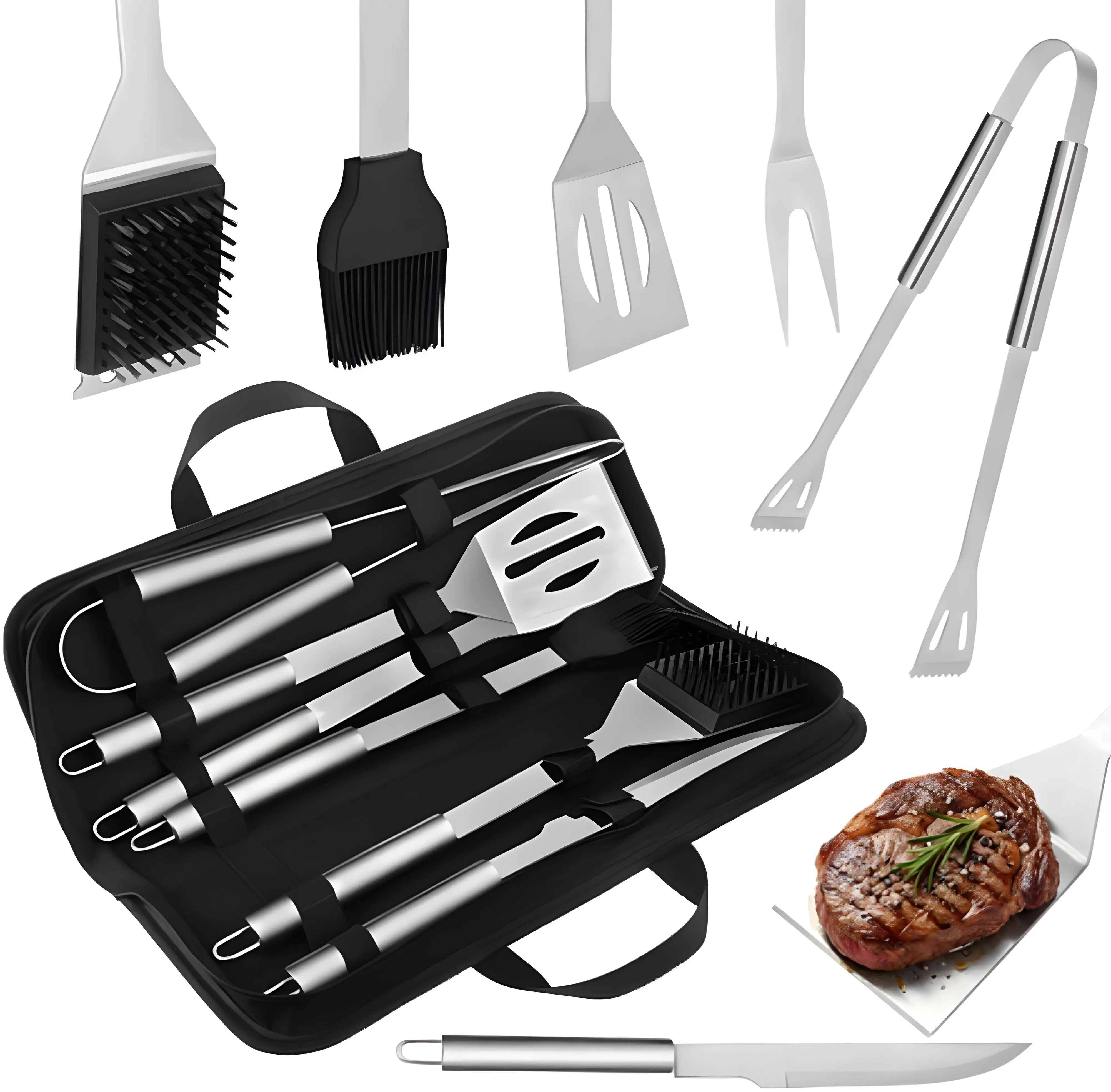 Set pentru gratar Kaminer 27178 (Inox) - 3