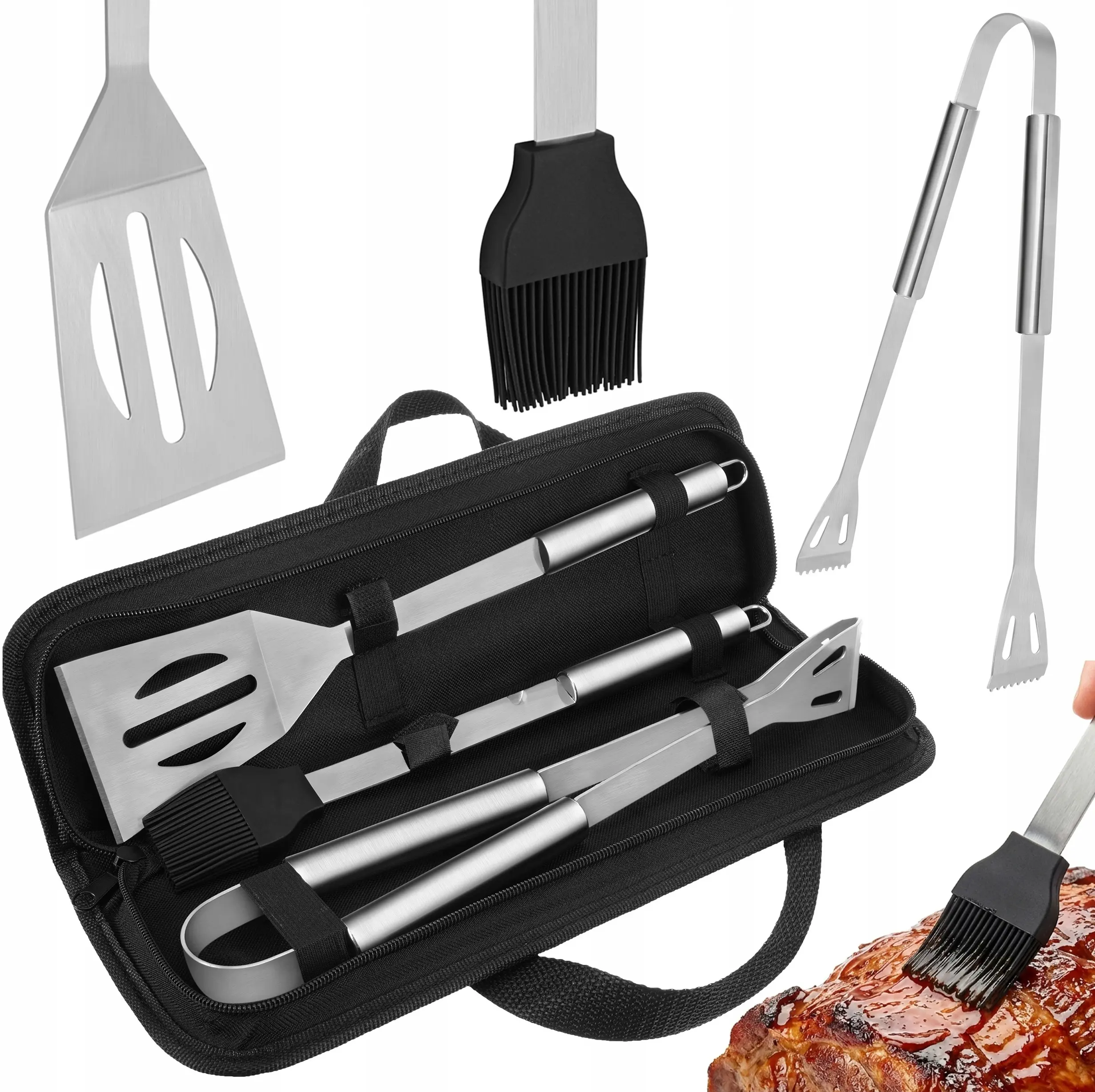 Set pentru gratar Kaminer 27180 (Inox) - 9