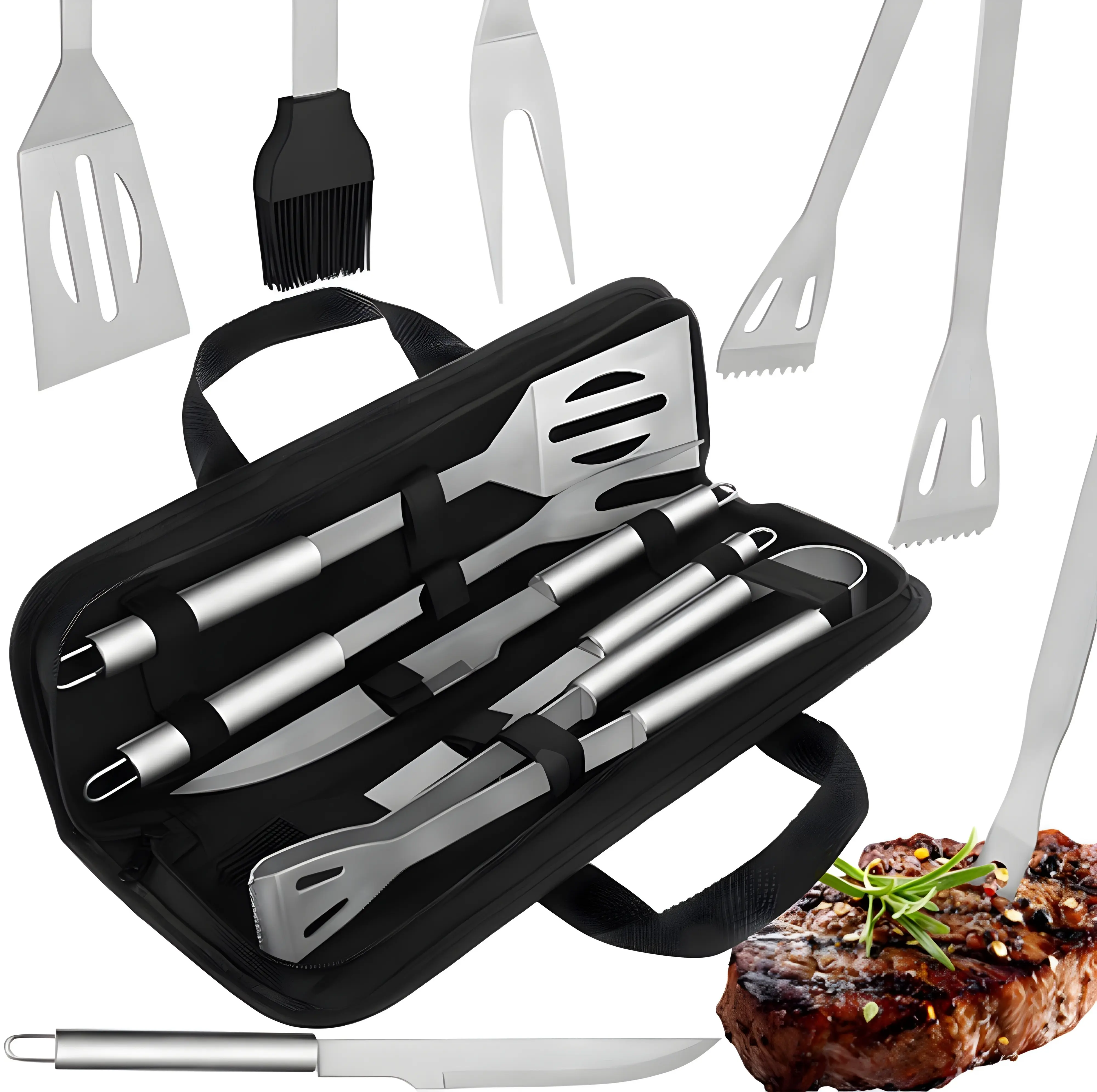 Set pentru gratar Kaminer 27182 (Inox) - 3