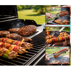 Set pentru gratar Kaminer 27182 (Inox) Thumb