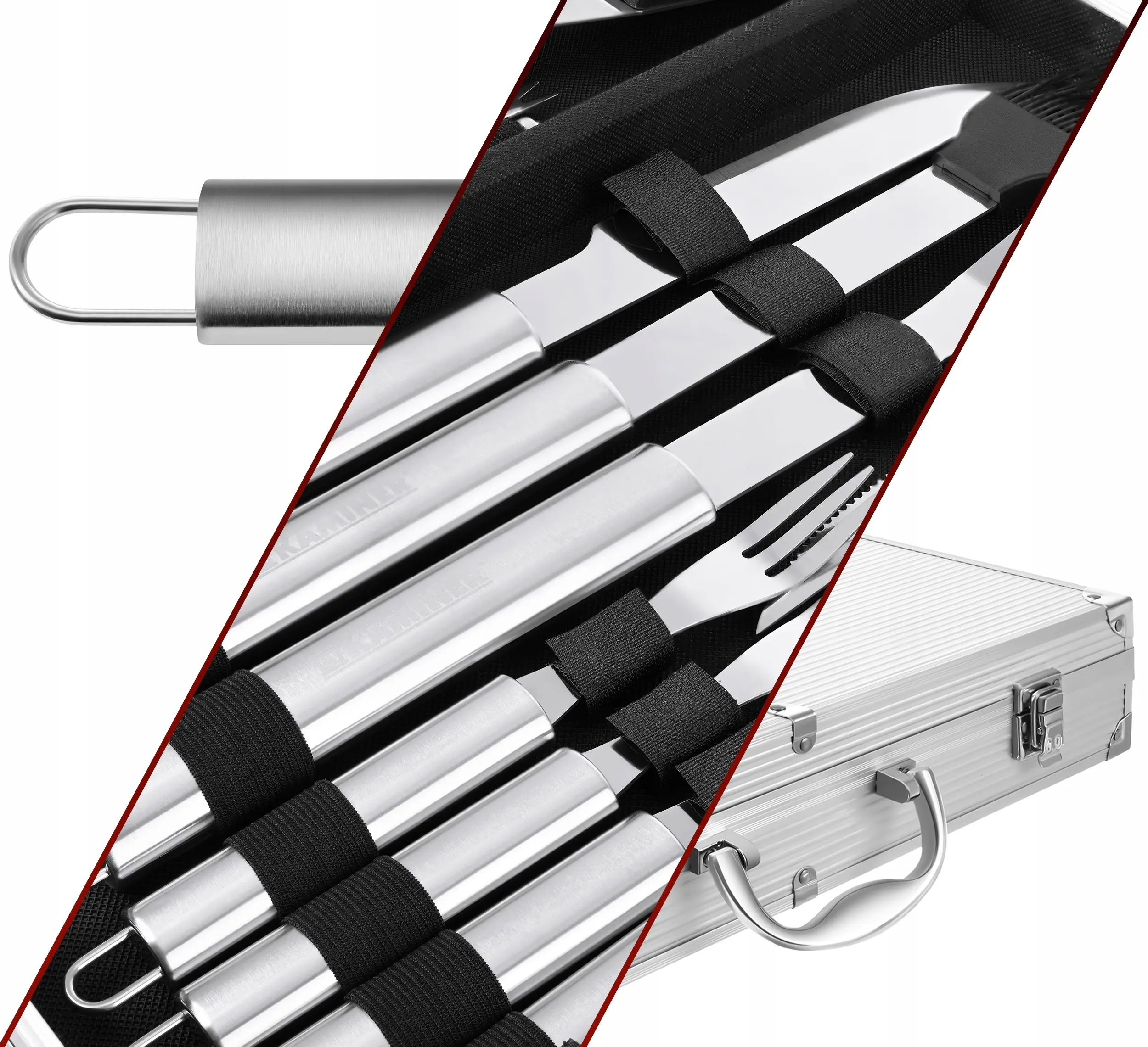 Set pentru gratar Kaminer 27433 (Inox) - 3