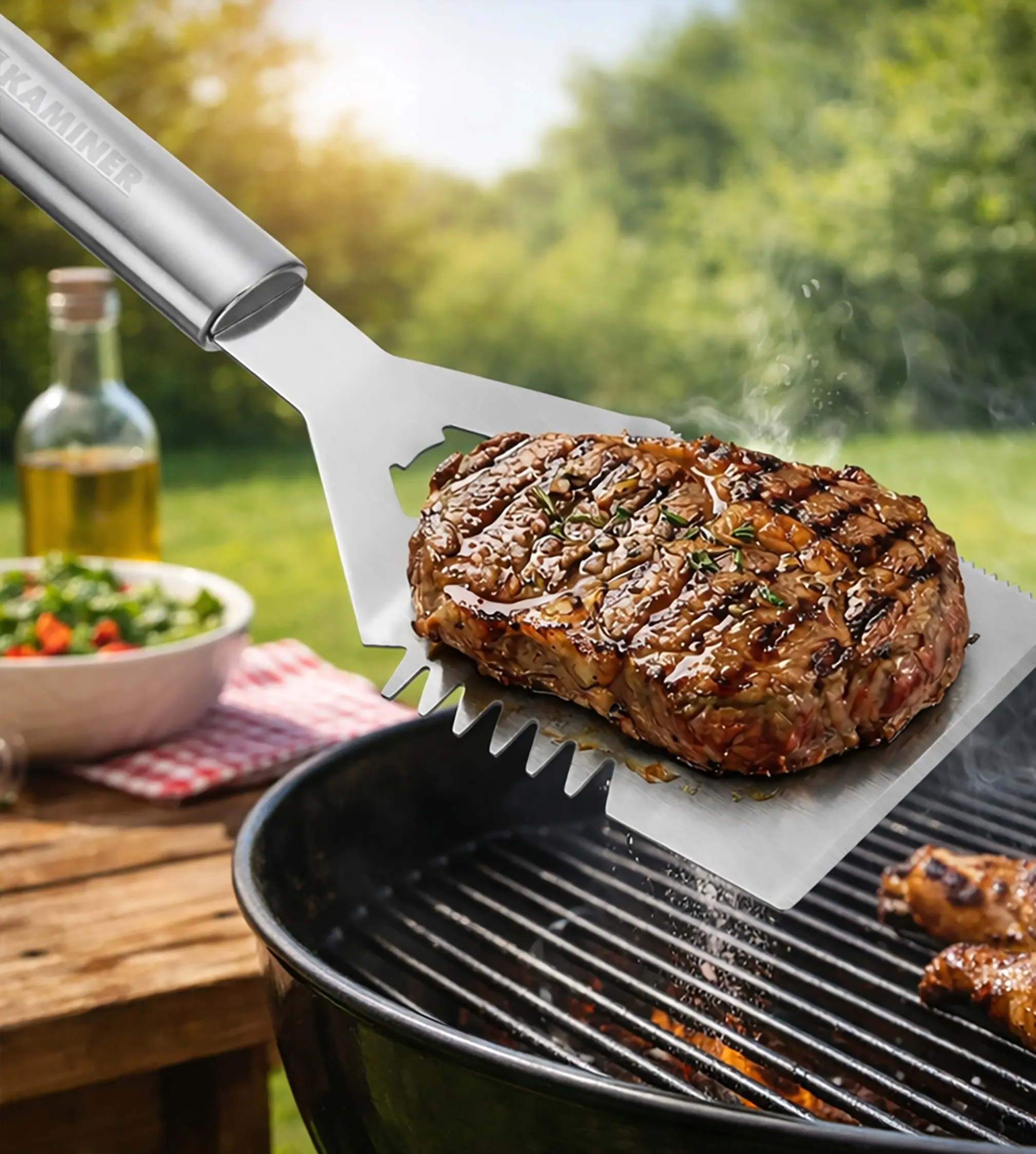 Set pentru gratar Kaminer 27433 (Inox) - 8