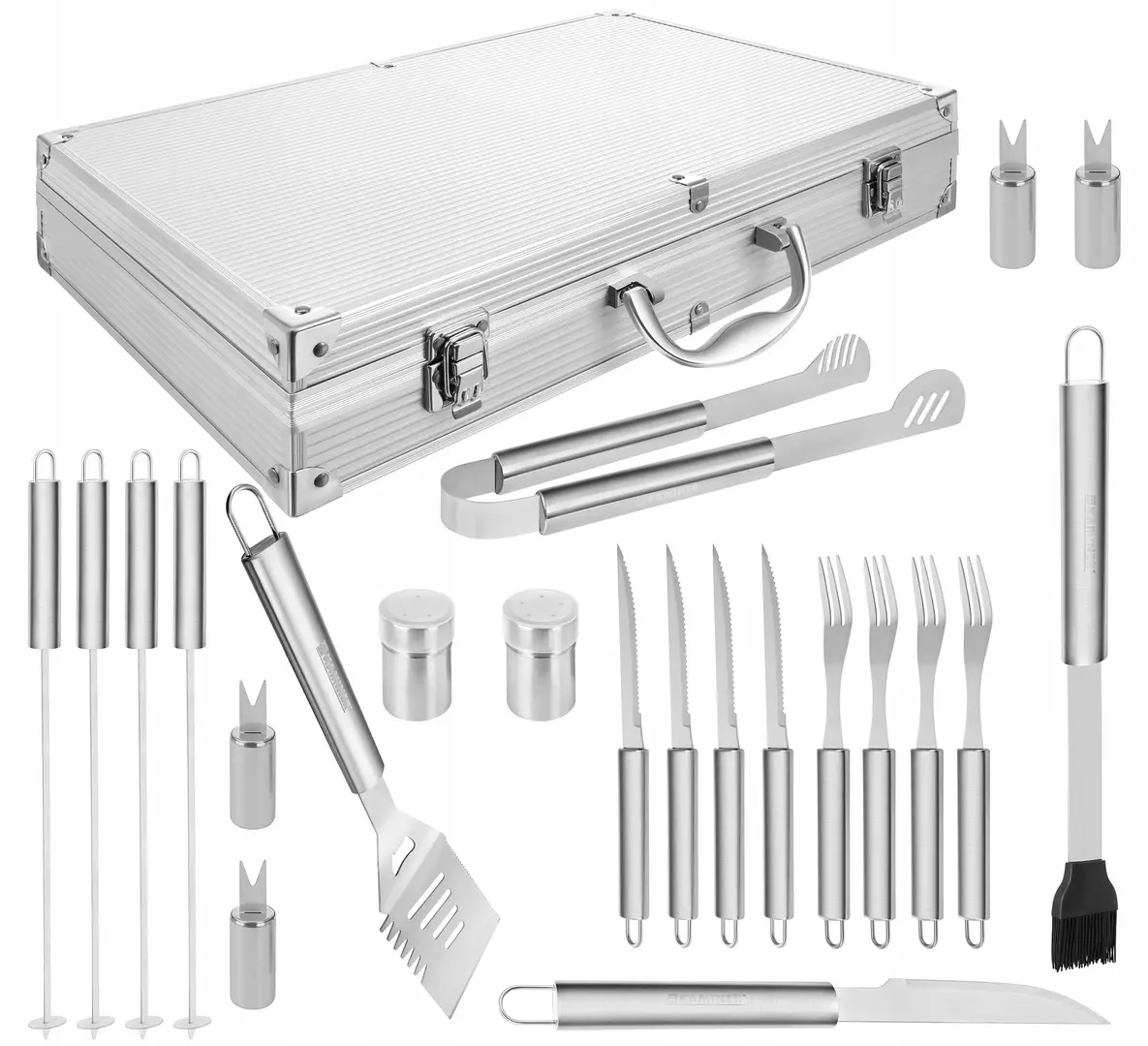 Set pentru gratar Kaminer 27433 (Inox)