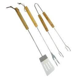 Set pentru gratar Lamarque LSB-3 (Chrome/Wood) Thumb