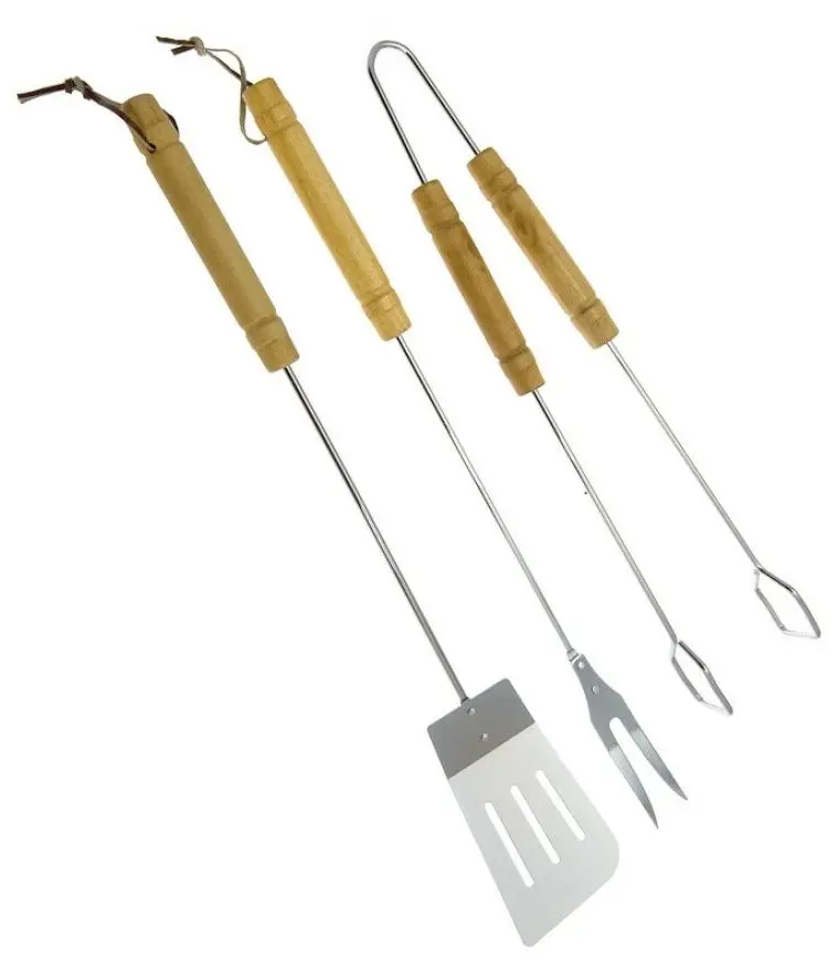 Set pentru gratar Lamarque LSB-3 (Chrome/Wood)