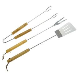 Set pentru gratar Lamarque LSB-3 (Chrome/Wood)