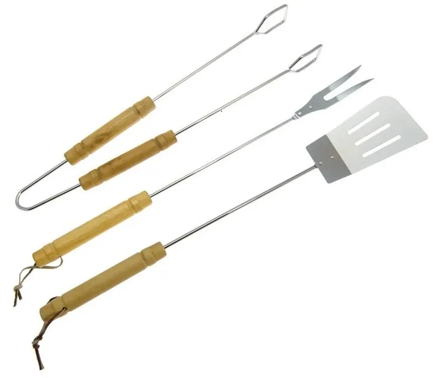 Set pentru gratar Lamarque LSB-3 (Chrome/Wood)