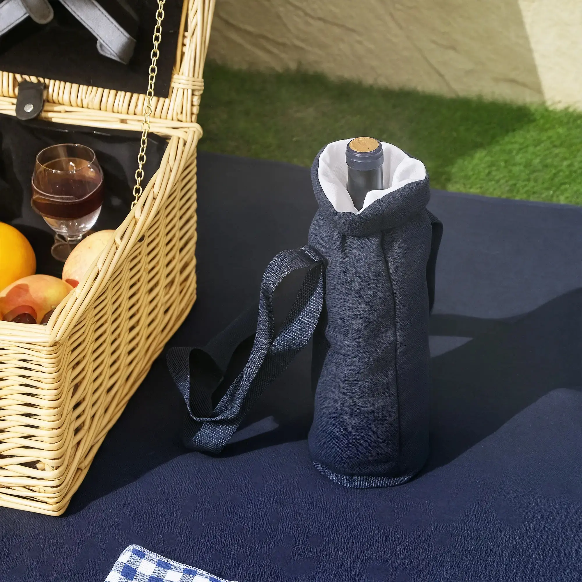 Cos de picnic Outsunny A20-487V00ND (Natural) - 6