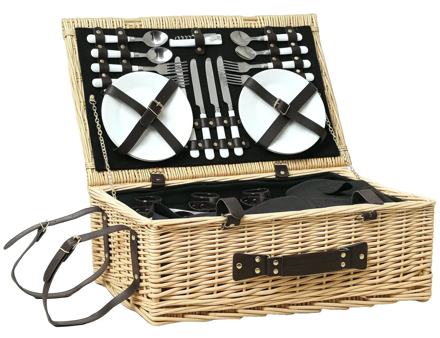 Cos de picnic Outsunny A20-487V00ND (Natural)
