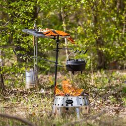 Стойка для костра Petromax Fire Anchor (Black) Thumb