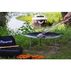 Cleste pentru gratar Petromax ZA1 (Inox/Brown) Thumb