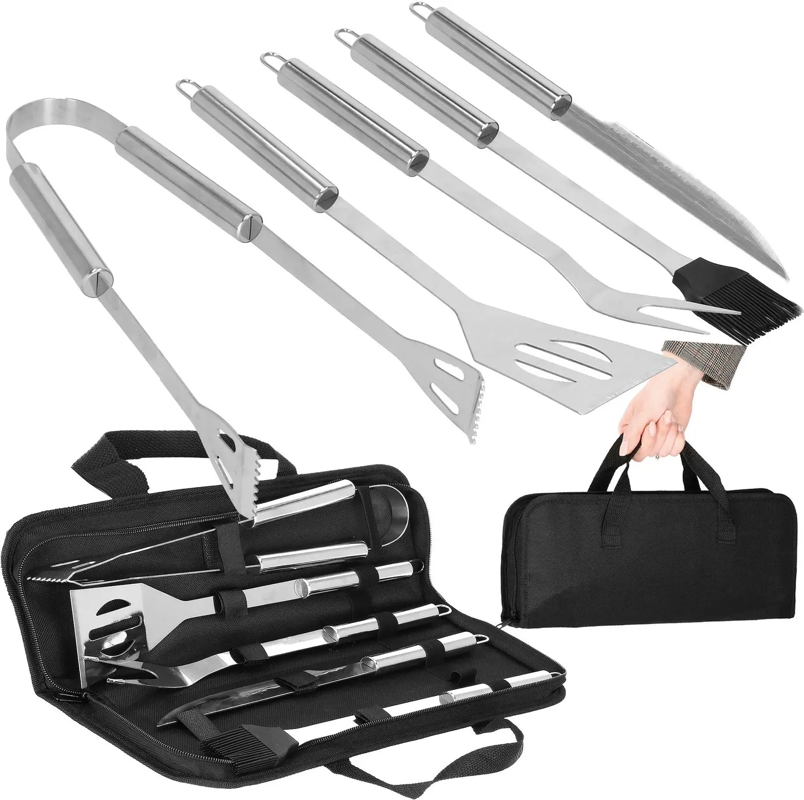 Set pentru gratar Springos BQ0021 (Inox) - 6