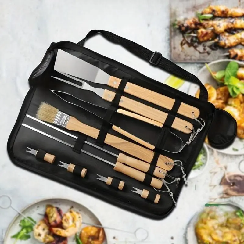 Набор для барбекю Strend Pro 2212831 (Inox/Natural)