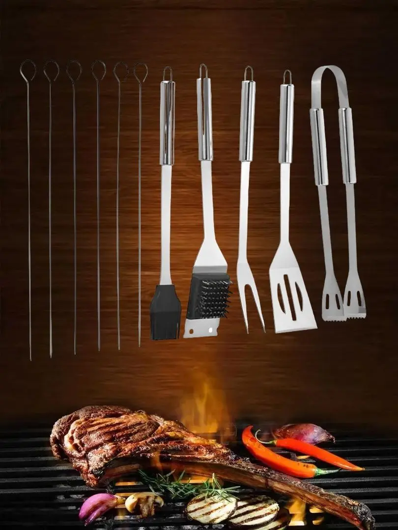 Set pentru gratar Strend Pro 2212832 (Inox)