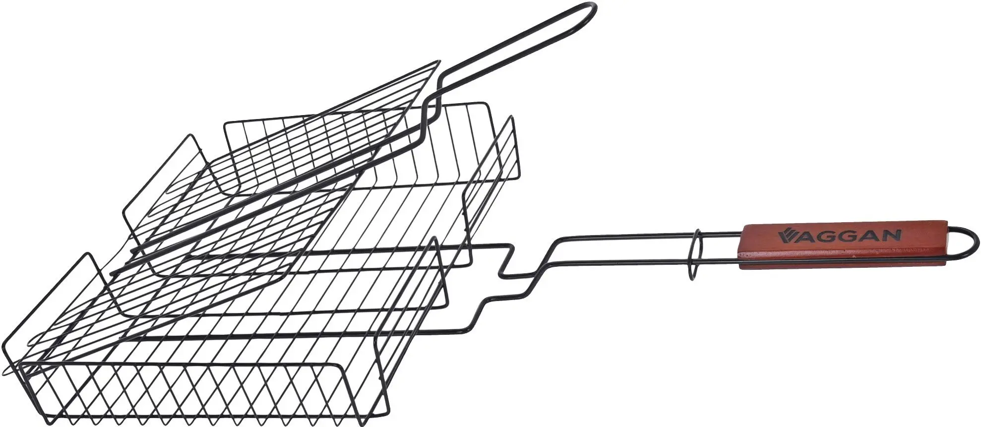 Plasa pentru gratar Vaggan 27871 31x26x6cm (Black)