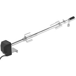 Rotisor electric pentru gratar VidaXL 42249 (Silver/Black)