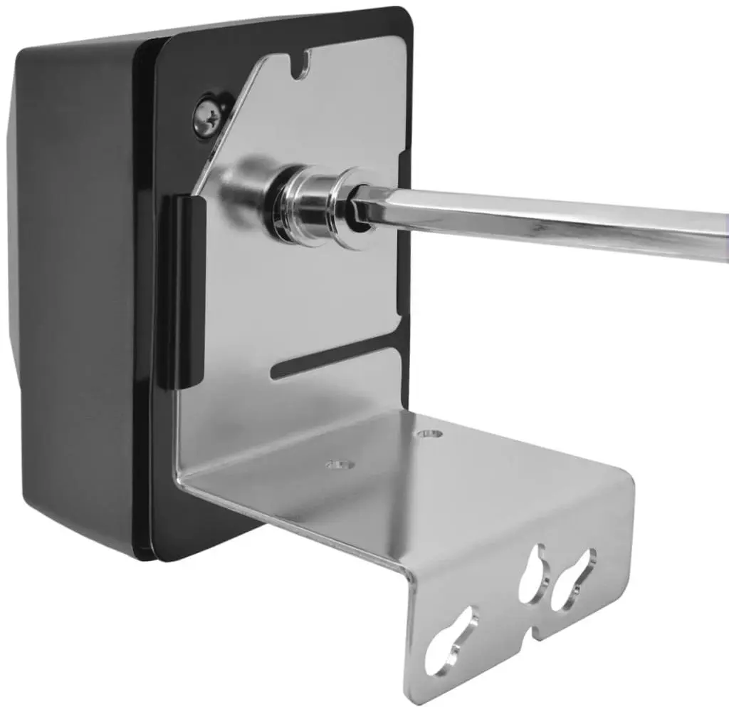 Rotisor electric pentru gratar VidaXL 42249 (Silver/Black)