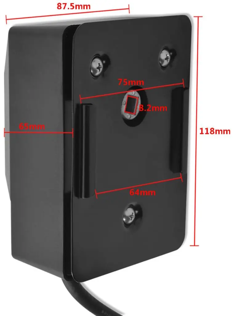 Rotisor electric pentru gratar VidaXL 42250 (Silver/Black)