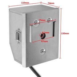 Rotisor electric VidaXL 42244 (Inox) Thumb