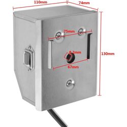 Rotisor electric VidaXL 42245 (Inox) Thumb