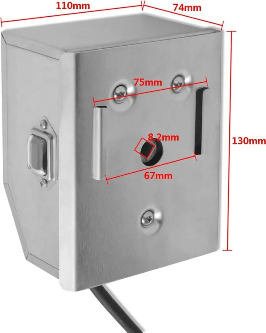 Rotisor electric VidaXL 42245 (Inox) - 6