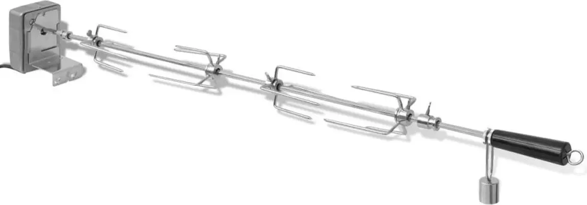 Rotisor electric VidaXL 42247 (Inox)